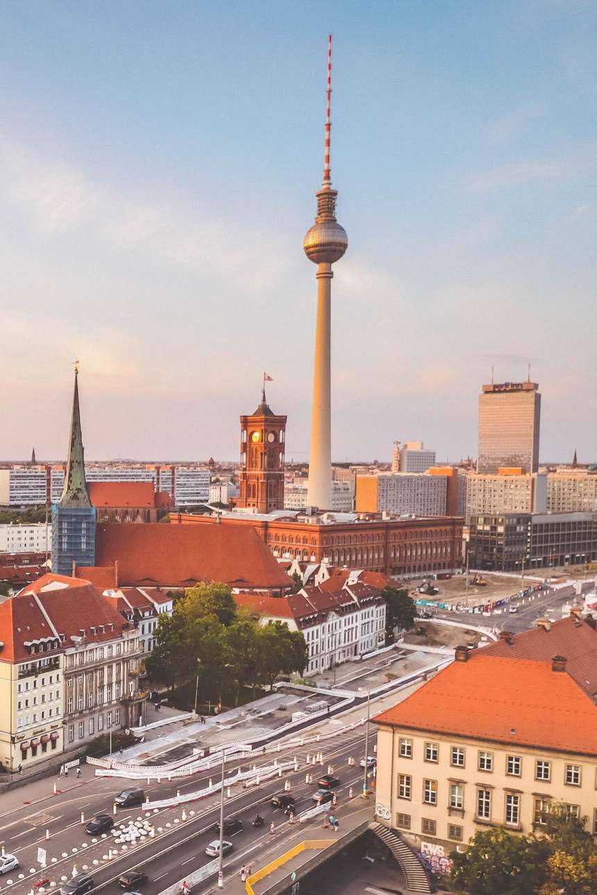 Ausblick auf Berlin und den Fernsehturm