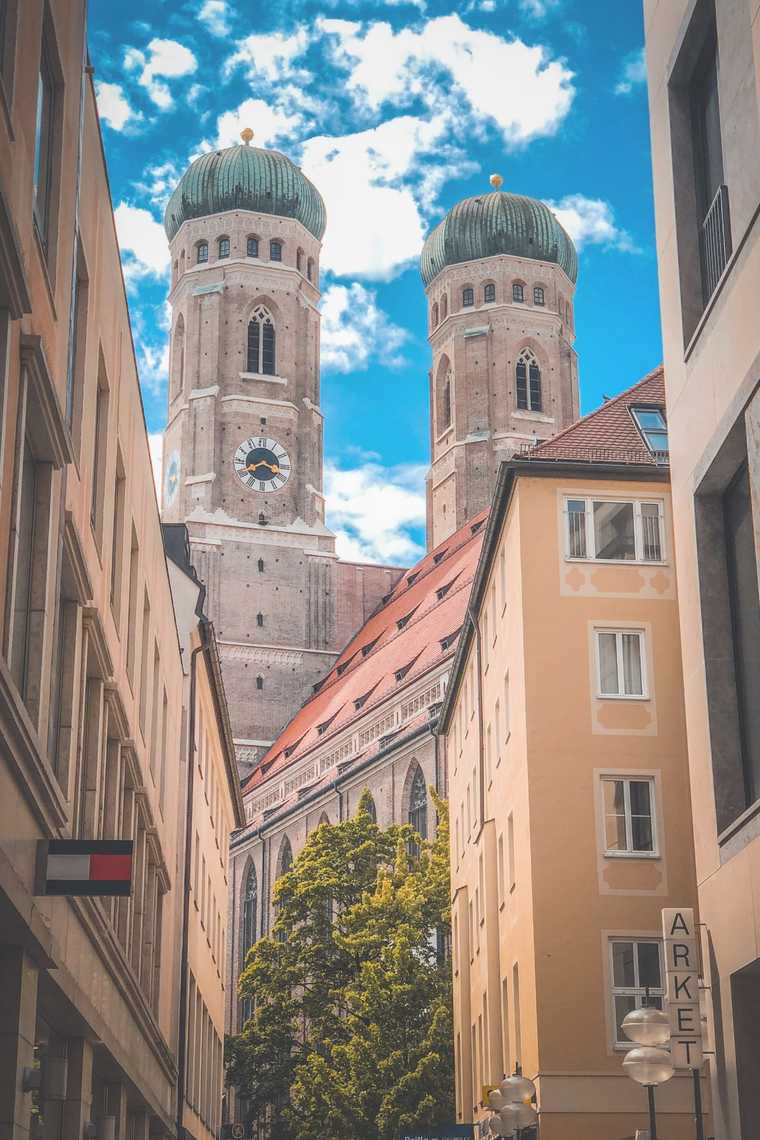 Außenansicht Frauenkirche München